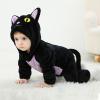 Toddler Baby Cat ostume Cute Hooded Jumpsuit Zipper Snowsuit Infant Boy Girl Warm Winter Clothes (Purple, 0-3 Months) view 4