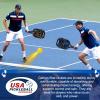 WROSU Pickleball Paddles Set of 4 Carbon Fiber | 2024 USAPA Approved Equipment W/Accessories | Core Carbon Fiber Pickleball Racquet | Have Traction and Stability | for Friends view 4