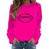 For Later Items List Soccer Sweatshirts For Women Hike The Football Era Game Day Outfit Women Yoga Cardigans For Women A-purple view 1