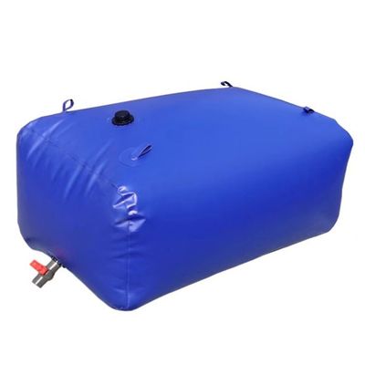 Etlegor Water Bladder Storage Containers, Foldable Portable Water Tank Large Capacity Soft Water Bag for Drought Resistance, Fire Prevention and Emergency Water(4000L/2x2x1m)