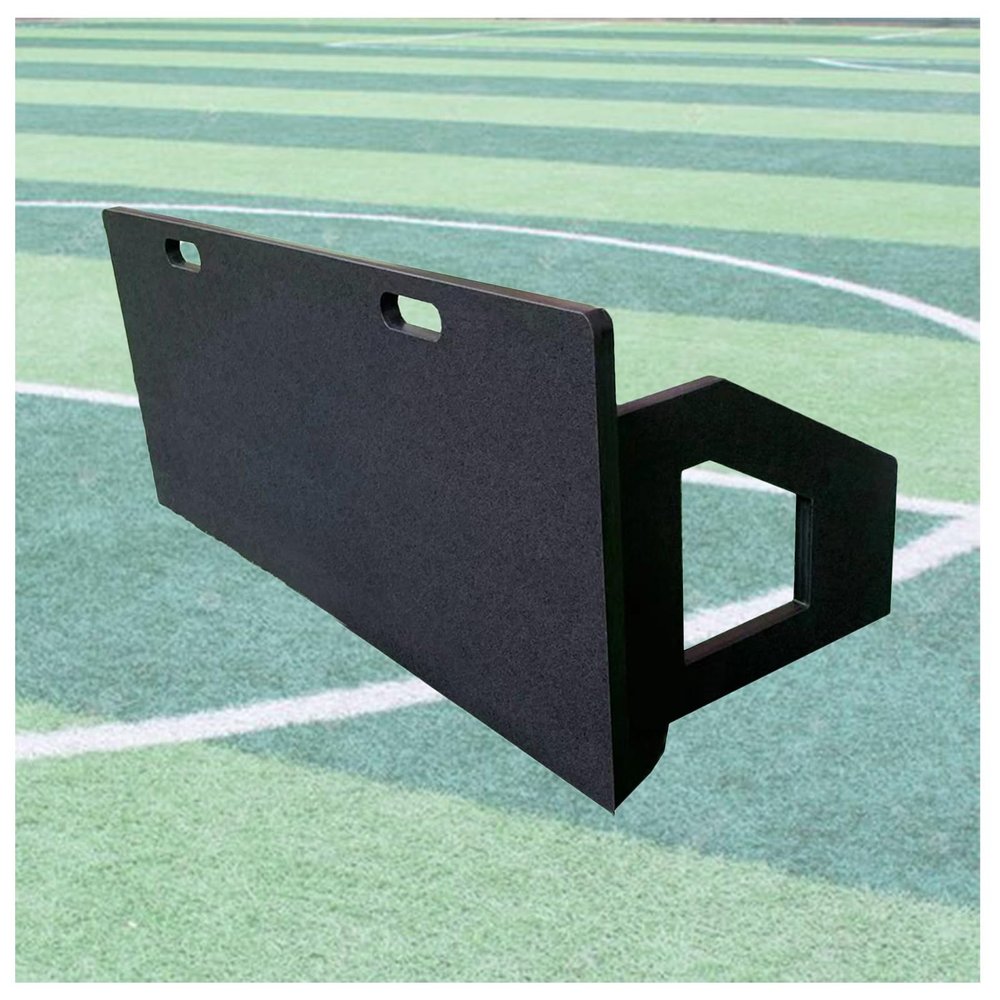BXKCFYBSQ Station Football Rebound Board,Passing Accuracy Training Aid,Soccer Rebounder Board Training Equipment,Impact Resistant Soccer Training Wall