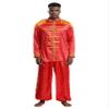 Agoky Mens 2Pcs Hippie Music Star 1960s Halloween Xmas SGT Sergeant Pepper Jacket with Pants Red Small view 1