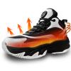 Heated Sneakers - Foot Warmer for Men & Women, Electric Heating Shoes with 4000mAh Battery, Anti-Slip Snow Trail Shoes 3 Heating Levels, Rechargeable Hiking Shoes Winter Outdoor Unisex (Gray, 9.5) view 1