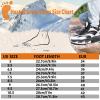 Heated Sneakers - Foot Warmer for Men & Women, Electric Heating Shoes with 4000mAh Battery, Anti-Slip Snow Trail Shoes 3 Heating Levels, Rechargeable Hiking Shoes Winter Outdoor Unisex (Gray, 9.5) view 4