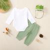 1st Birthday Outfit Boy Mr Onederful Outfit Baby Boy First Birthday Clothes (Dark Green-Long,18-24 Months) view 3