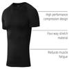 Niksa Men's Compression Shirts, Compression Shirts for Men Short Sleeve Athletic, Quick Dry Workout T Shirts Base Undershirt A-Black view 4