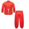 LiiYii Mens 2Pcs Halloween Costume SGT Sergeant Pepper Budget Jacket Hippy Medieval Jackets with Pants Red Large view 4