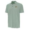 Antigua Men's Hunter Green/White Green Bay Packers Twine Performance Polo view 2