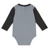 Infant Black Las Vegas Raiders Double Up Long Sleeve Bodysuit and Pants Set view 4