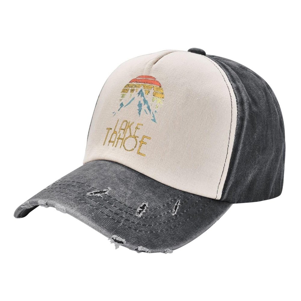 AIZBEGDLU Lake Tahoe Men and Women Baseball Cap Cotton Trucker Hat