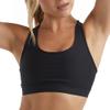 Hanes Women's Wireless Racerback Moisture-Wicking Stretch Sports Bra with Compression Support, 1, Black/White-2 Pack, Small view 2