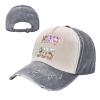 AIZBEGDLU Miami 305 Men and Women Baseball Cap Cotton Trucker Hat Gray view 2