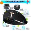 Sports Headbands for Men 3pcs Christian Jesus Cross Sweat Bands Headbands Men Sweatbands for Mens Women Running Head Bands Hairband Workout Cooling Headband Mens Gym Yoga view 3