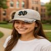 Officially Licensed Notre Dame Hat Classic Relaxed Fit Adjustable Irish Team Logo Embroidered Cap view 3