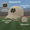 Officially Licensed Notre Dame Hat Classic Relaxed Fit Adjustable Irish Team Logo Embroidered Cap view 4