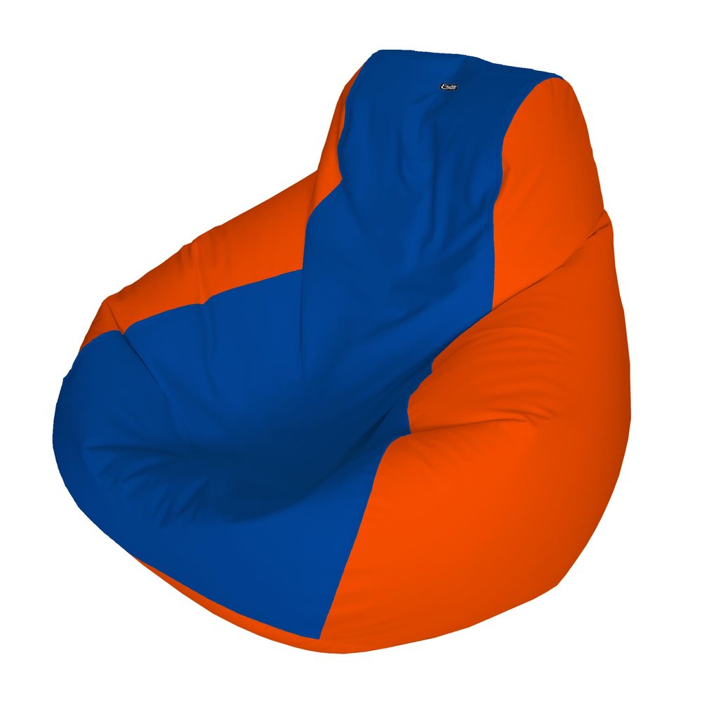 E-SeaRider Game Day Bean Bag (Royal/Orange, Medium)