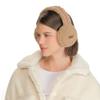 C.C Soft Winter Warm Adjustable Headband Ear Warmer Earmuffs, Stitched Band Sherpa Camel view 4