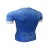 De Soto Skin Cooler Full Zip Tri Top Short Sleeve - FVSC - (Royal Laser, Large) view 2