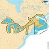 C-MAP Reveal X - Great Lakes to Nova Scotia, Map Card for Marine GPS chartplotters view 2