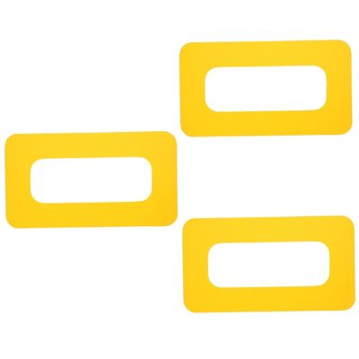 COOLHIYA 3pcs Box Paddleboard Fin Replacement Fin Box Connector Patch Enhance Stability and Control