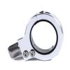 Monster Tower Accessory Bracket with Post - Replacement Bracket for Monster Tower Racks or Mirrors, 6063 Aluminum, Universal Inserts - Polished/Anodized Silver view 2