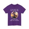 Funny Sarcastic Witch T Shirt, If You Can't Stir with The Big Girls Then Stay Away from The Cauldron T-Shirt, Halloween Tee, Purple view 2