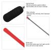 Golf Swing Training Stick, Adjustable, Improved Golf Skills, Indoor Golf Swing Practice Stick (Red) view 4