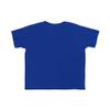 Allergic to Peanuts 2 Toddler's Fine Jersey Tee Royal view 2