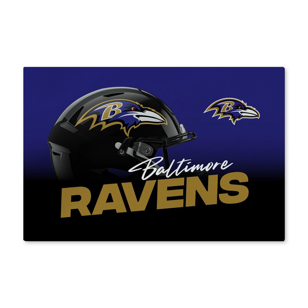 Northwest NFL 20 X 32 Inch Washable Area Floor Rug, Baltimore Ravens