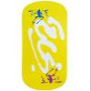[CCS] Ink Blot Logo Skateboard Deck - Yellow - 8.50" view 1