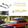 Aluminum Alloy Car Rooftop Box Storage Rack, Telescopic Design EVA Foam Padding for Surfboard Kayak view 2