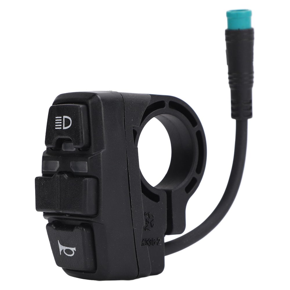 3 in 1 Electric Scooter Function Switch ABS Light Horn Switch for KUGOO M5 Electric Scooter
