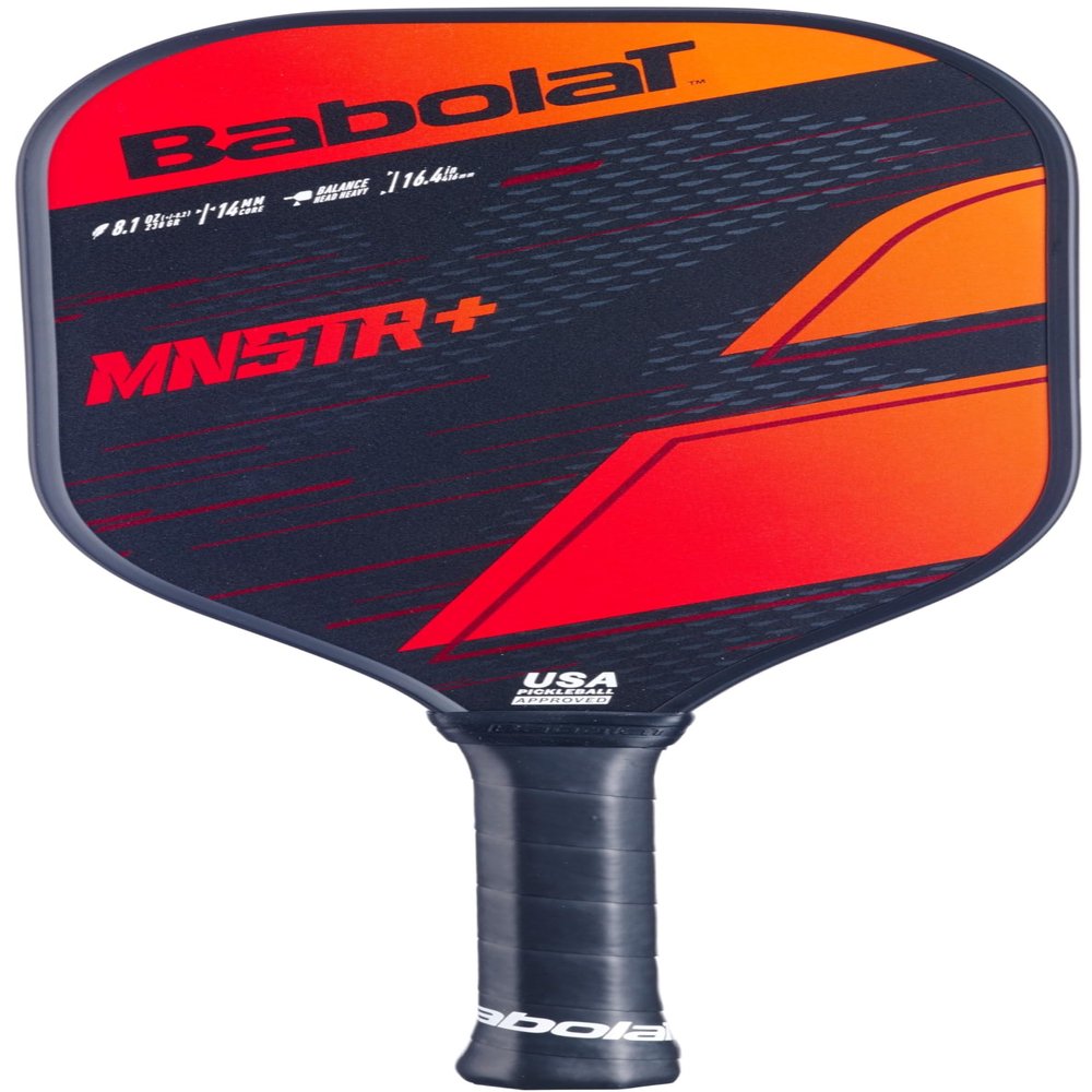 Babolat MNSTR+ Pickleball Paddle (Black/Red)