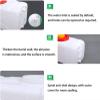 DIROVO 150L/200L/300L Water Container with Faucet,Water Storage Containers Plastic Outdoor Camping Caravan Water Carrier Container(150L) view 3