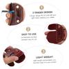 Anneome 2pcs Recurve Finger Guard Protective Gear Double-Layer Synthetic Accessory for Archery Prevents String Injuries for Traditional Asian Bows view 4