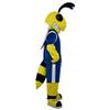 Yellow Bee Mascot Costume Fancy Dress Cosplay Clothes view 3