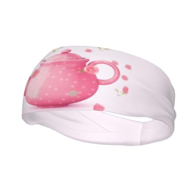 Sports Headbands for Men Women Sports Sweatband Teapot Hairband Moisture Wicking Head Bands