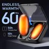 14000mAh Hand Warmers Rechargeable 2 Pack with Charging Case, AI Fast-Heating Electric Hand Warmer Lasts 60H, Stocking Stuffers, White Elephant Gifts for Men Women view 2