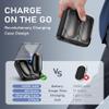 14000mAh Hand Warmers Rechargeable 2 Pack with Charging Case, AI Fast-Heating Electric Hand Warmer Lasts 60H, Stocking Stuffers, White Elephant Gifts for Men Women view 3