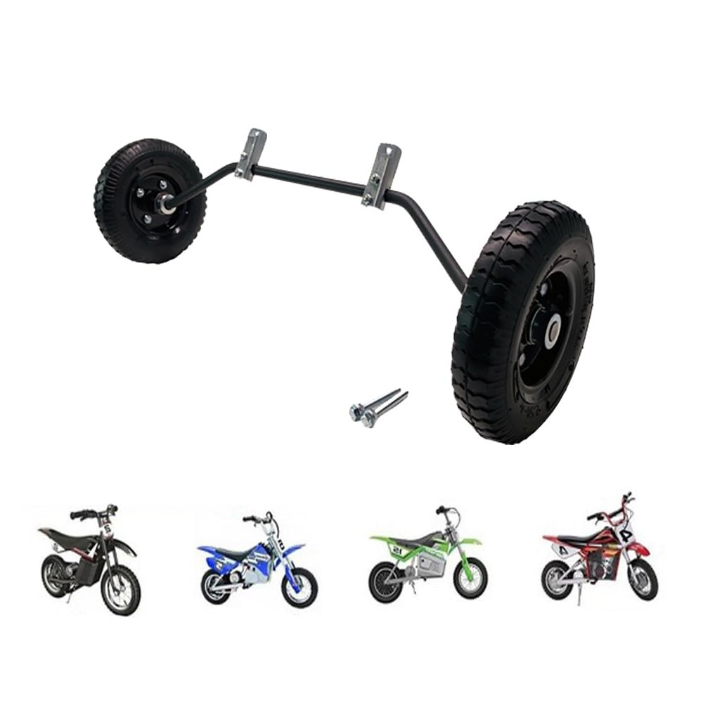 Dirt Bike Training Wheels - Fits razor MX125 MX350 MX400 MX500 - Made in the USA! - Heavy duty quality - Adjustable Height