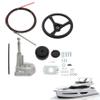 munirater 14 Feet Boat Rotary Steering System Outboard Kit Replacement for Yachts Fishing Boats view 1