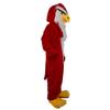 Red Eagle Mascot Costume Fancy Dress Cartoon Outfit view 2