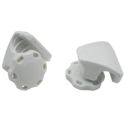 HAJXZH 2 PCS Football Helmet Screws Nylon Helmet Visor Clips Repair Kits White Thumb Screws for Football Helmet Chinstrap Stabilization System