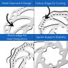 Corki Cycles 140mm Bike Disc Brake Rotor with 4 Pairs Disc Brake Pads for Sram Avid Elixir view 4