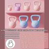 Kettle Bells Women Gym Beginner Exercise Soft Kettlebell, Office Strength Training Kettle Ball, Does Not Damage The Floor, Buttocks/Slimming(Blue-8kg) view 2