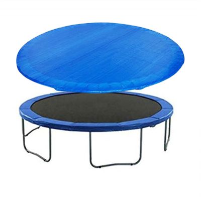 FSDIYU Trampoline Cover, 10ft Round Trampoline Protective Cover, Outdoor Waterproof Rainproof UV Resistant Wear-Resistant Trampoline Cover,10FT 3.05 Meters,Blue