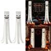 2pcs Socks Emotional Ghostly Face Halloween Festival Flags Party Supplies Best For Halloween Costume Parties view 2