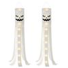 2pcs Socks Emotional Ghostly Face Halloween Festival Flags Party Supplies Best For Halloween Costume Parties view 3