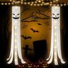 2pcs Socks Emotional Ghostly Face Halloween Festival Flags Party Supplies Best For Halloween Costume Parties view 4