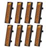 Hxyxbnhno Pack of 8Pcs Pedal Reflector Reinforced Reflectors for Bike Pedal Bicycles Pedals Bike Pedal Reflectors Wheel Reflectors view 1